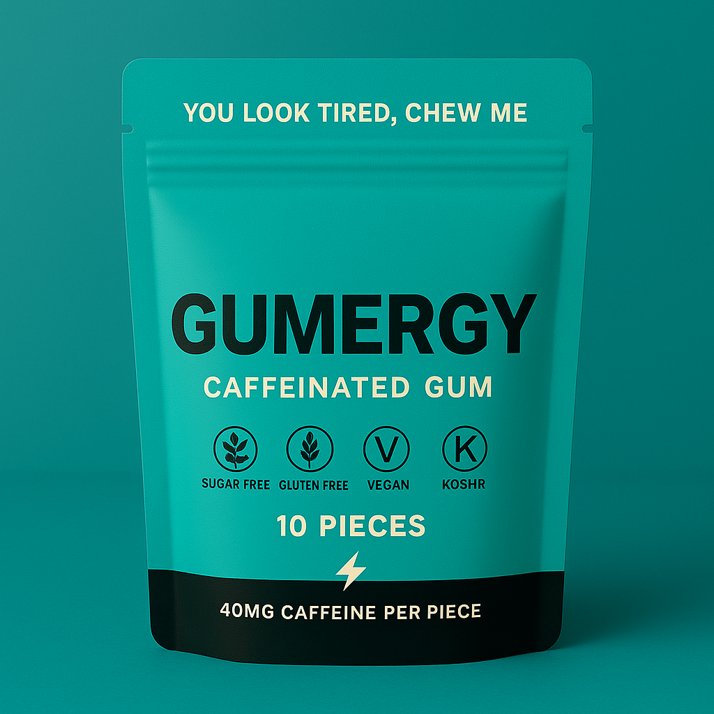 Caffeine Gum (50 Count)
